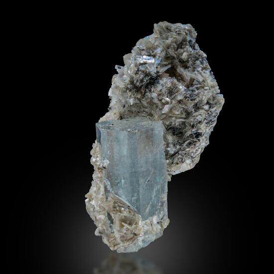 Aquamarine With Muscovite