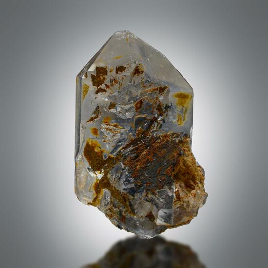 Quartz With Brookite Inclusions