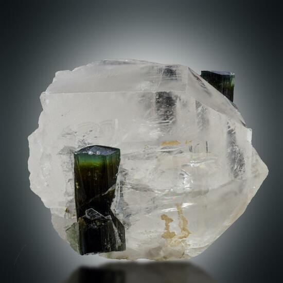 Quartz With Tourmaline