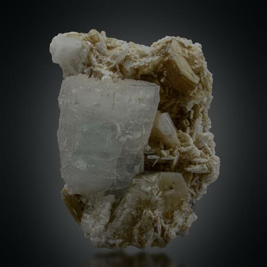 Aquamarine With Mica