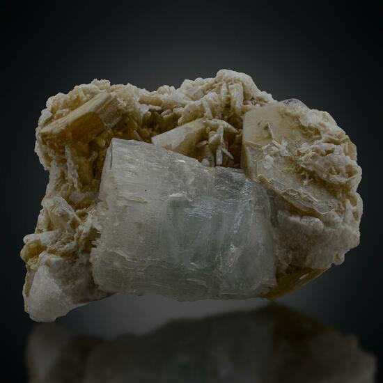 Aquamarine With Mica