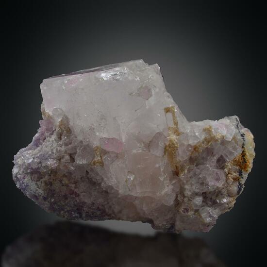 Morganite With Lepidolite
