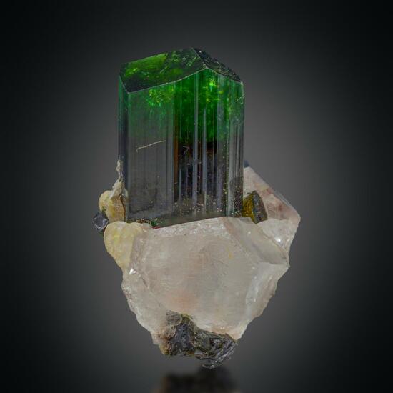 Tourmaline With Quartz
