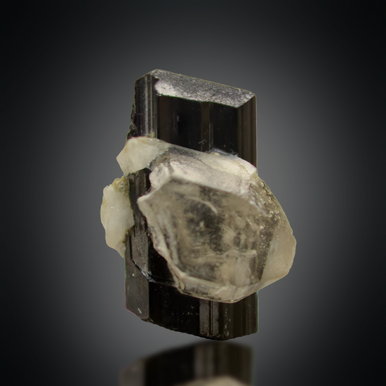 Schorl With Quartz