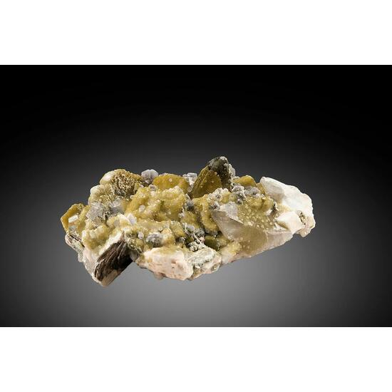 Quartz With Albite & Muscovite