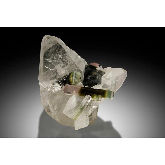 Elbaite With Quartz & Cleavelandite