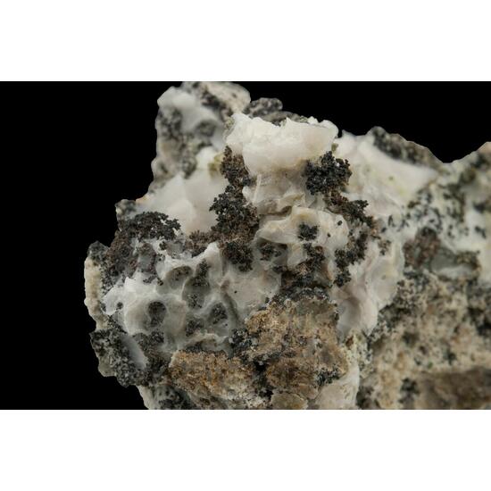 Silver With Acanthite & Sphalerite