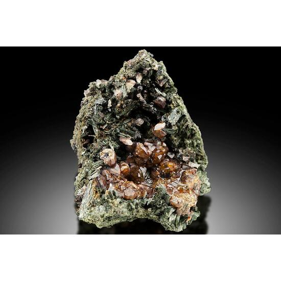 Andradite On Ferro-hornblende