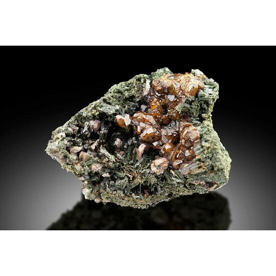 Andradite On Ferro-hornblende