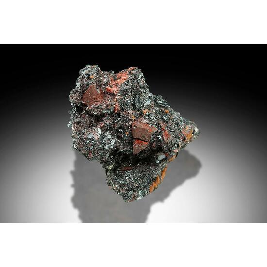 Zunyite On Hematite