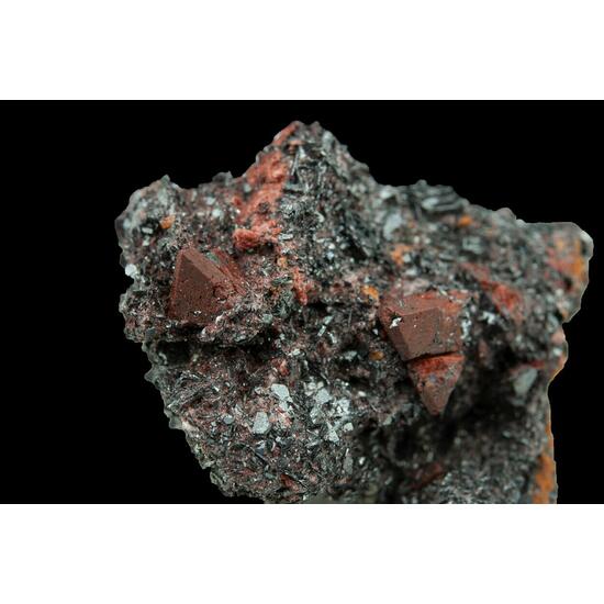 Zunyite On Hematite