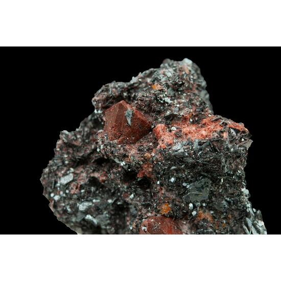 Zunyite On Hematite