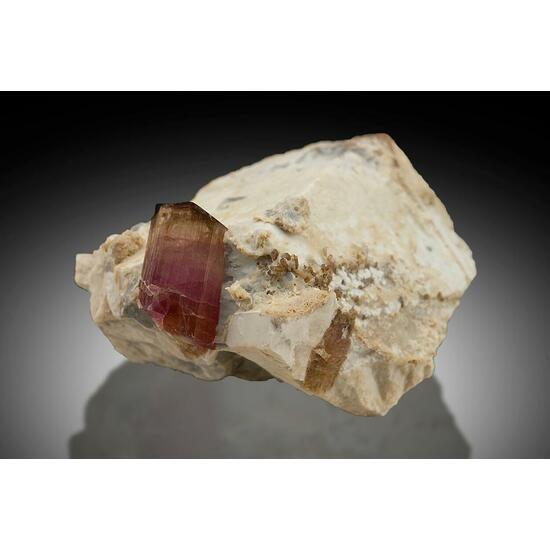 Elbaite On Microcline