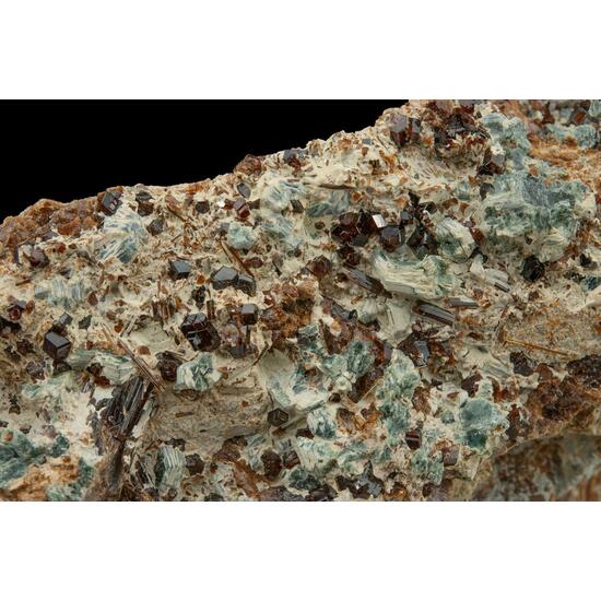 Grossular Var Hessonite Vesuvianite & Clinochlore