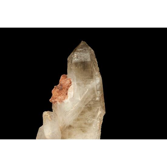 Smoky Quartz On Microcline