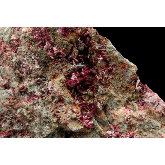 Erythrite On Skutterudite