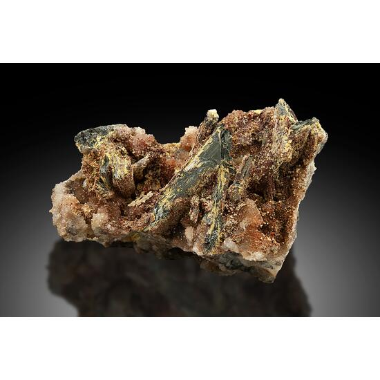 Klebelsbergite Stibnite Metastibnite Sulphur & Quartz