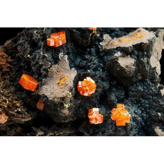 Vanadinite On Goethite