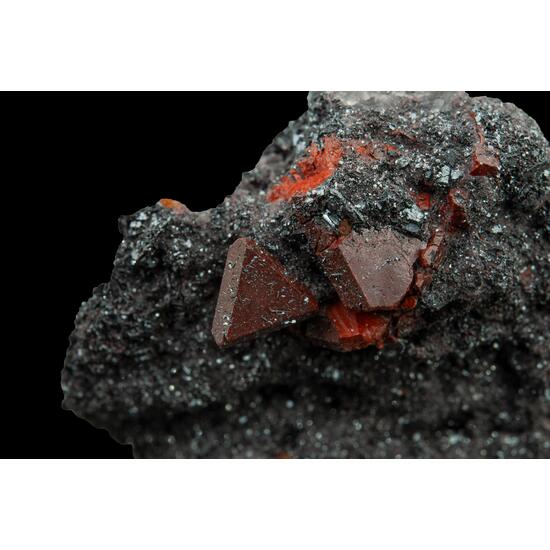 Zunyite On Hematite