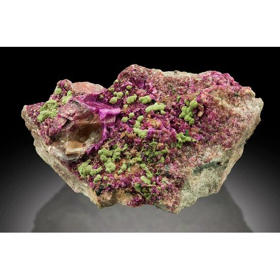 Kolwezite On Cobalt Dolomite