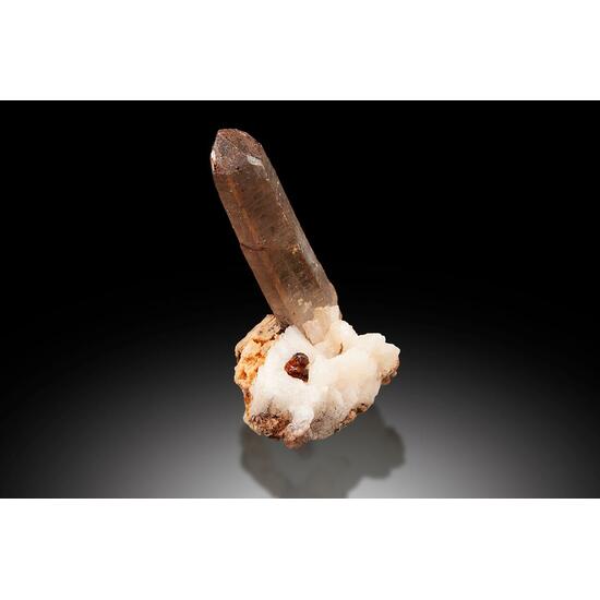 Smoky Quartz Spessartine & Albite