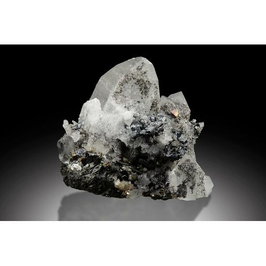 Bournonite On Quartz