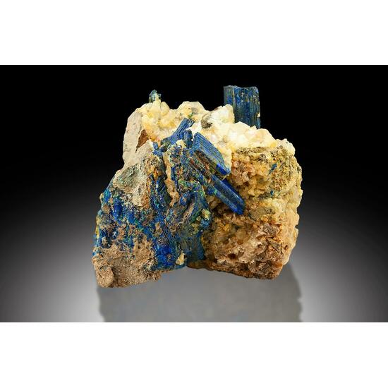 Chalcostibite & Malachite