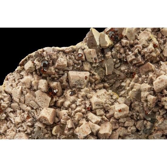 Spessartine Microcline & Smoky Quartz