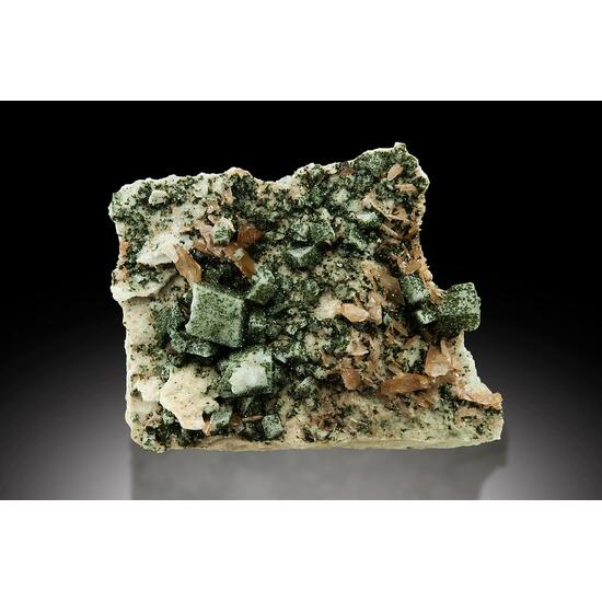 Titanite & Adularia With Chlorite Group