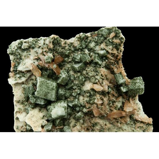 Titanite & Adularia With Chlorite Group