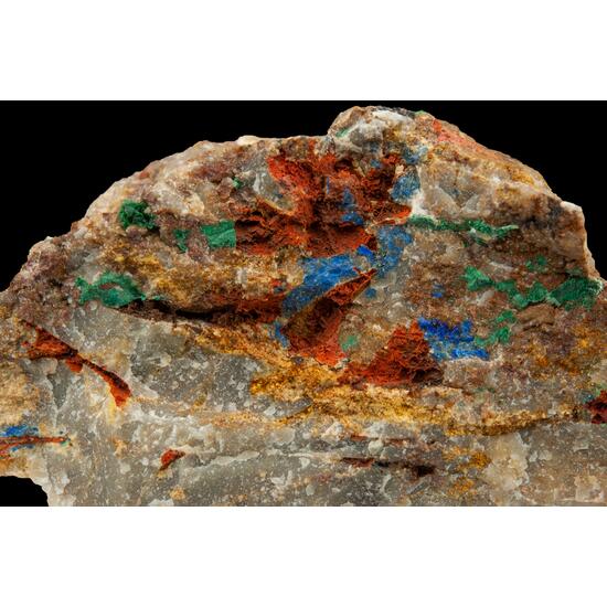 Cinnabar Azurite & Malachite