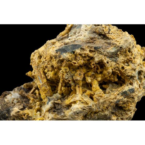 Cervantite On Stibiconite