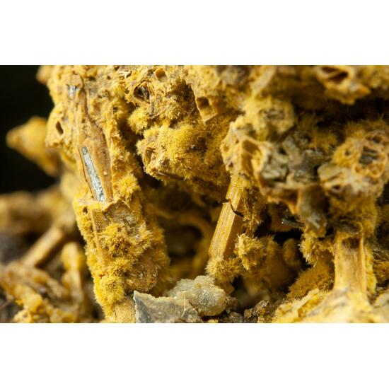 Cervantite On Stibiconite