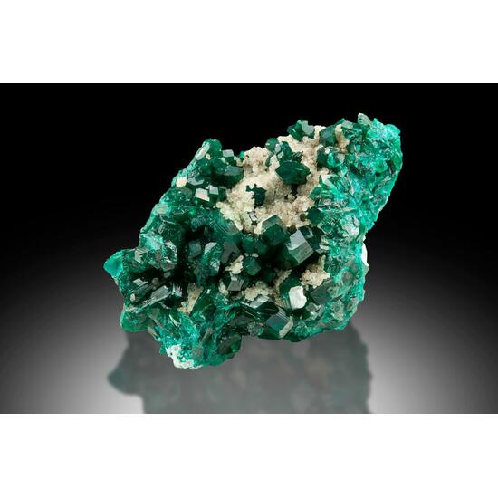 Dioptase & Calcite