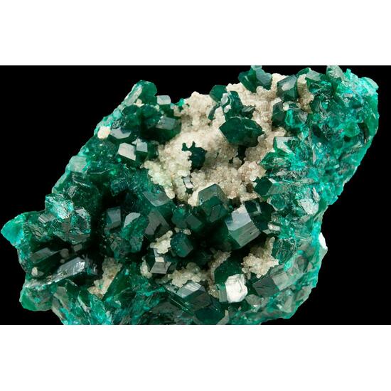 Dioptase & Calcite