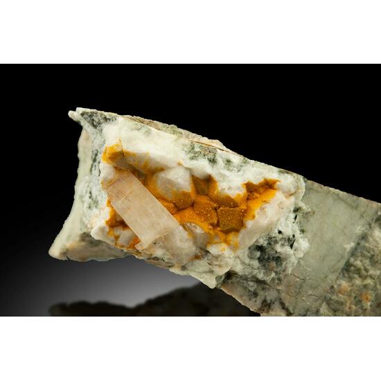 Chiavennite Analcime & Calcite