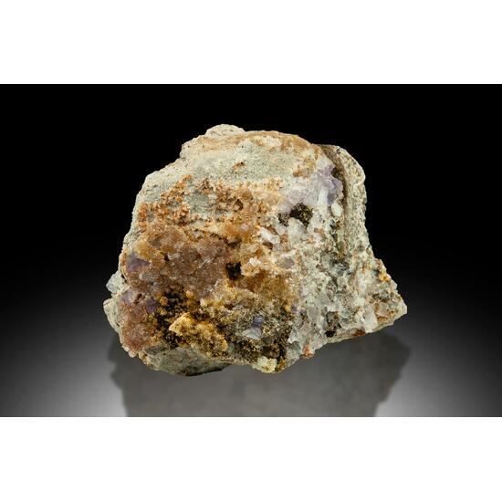 Fluorite With Hemimorphite