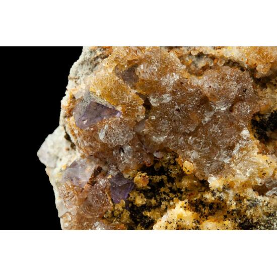 Fluorite With Hemimorphite