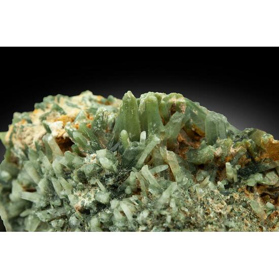 Quartz Var Prase With Hedenbergite