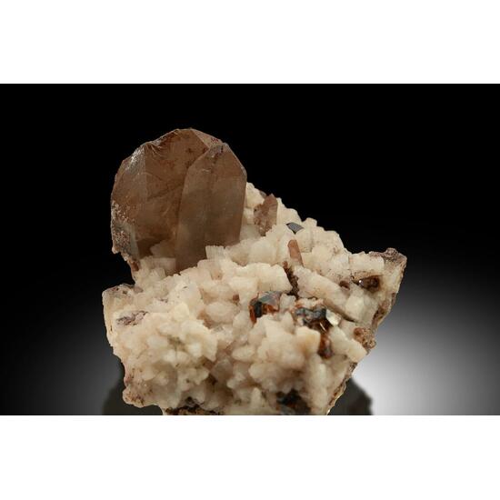 Smoky Quartz Spessartine & Albite