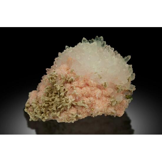 Rhodochrosite Quartz & Kutnohorite