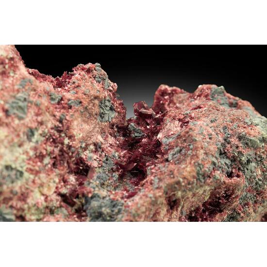 Erythrite On Skutterudite