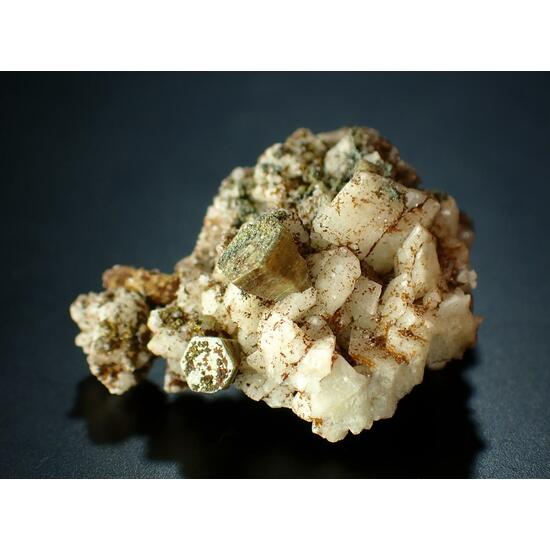 Donnayite-(Y) & Albite