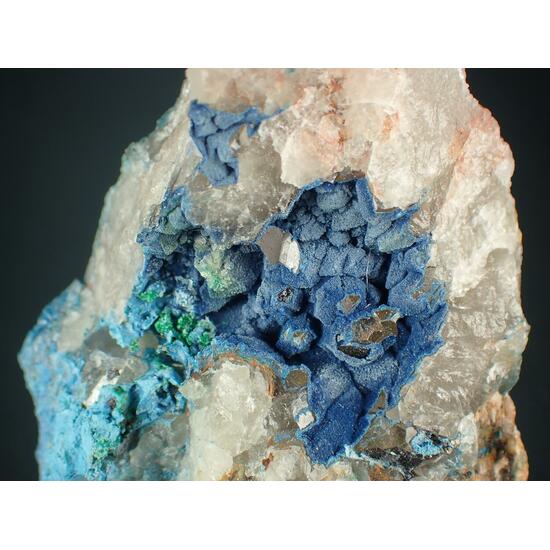 Shattuckite Malachite & Quartz