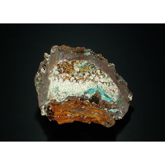 Smithsonite Aurichalcite & Rosasite