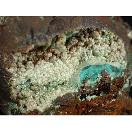 Smithsonite Aurichalcite & Rosasite