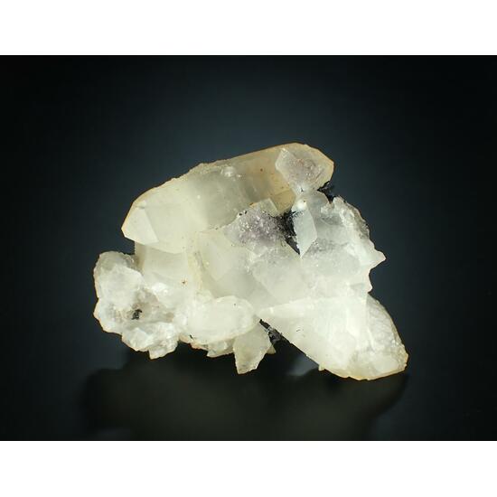 Quartz Fluorite & Ferberite