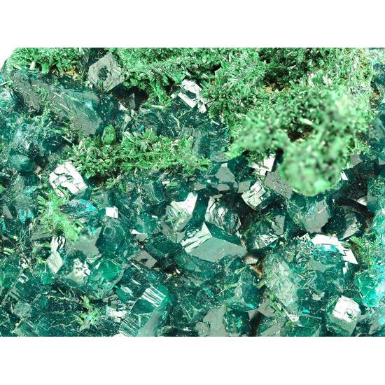 Dioptase & Malachite