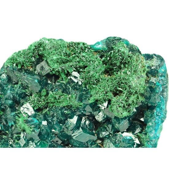 Dioptase & Malachite