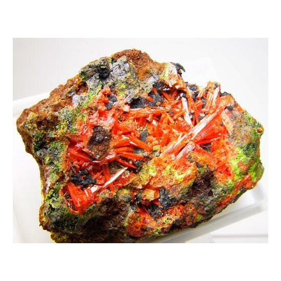 Vauquelinite & Crocoite